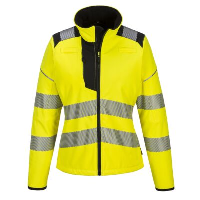 Hi-Vis Women's Soft Shell Jacket Thumbnail