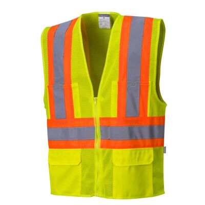 Tulsa Contrast Hi-Vis Mesh Vest Thumbnail
